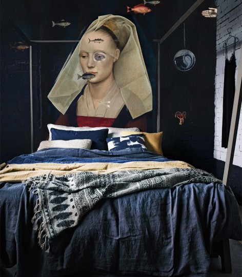 Wallcolors TAP-8712 Art Matters Nordic Lady - mural w surrealistyczny portret