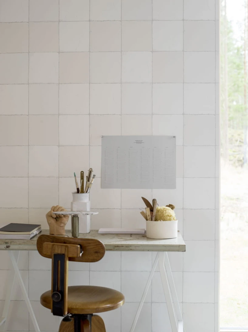 Tapeta Engblad & Co White & Light 7164 Capri Tiles
