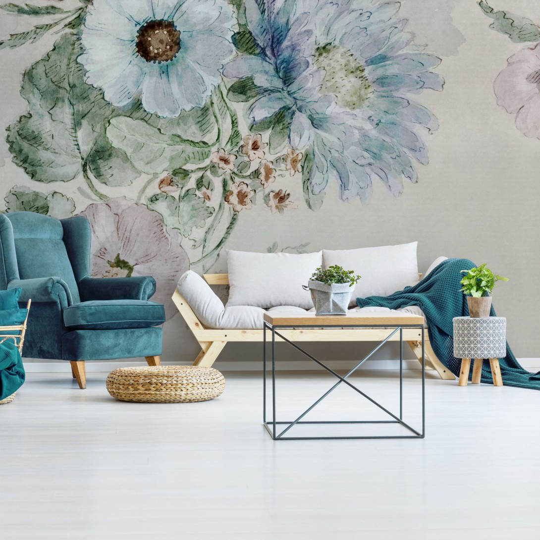 Wall Art Originals Symphony - mural kwiaty