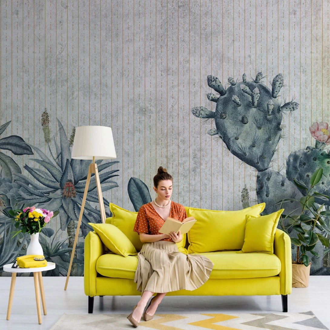 Wall Art Originals Succulento - mural z motywem sukulentów