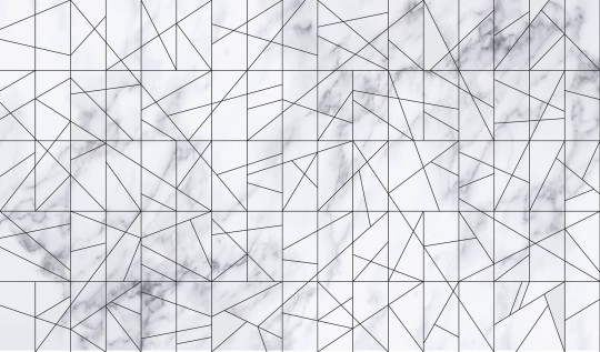 Wall Art Originals Marble Veins Black - mural geometryczny