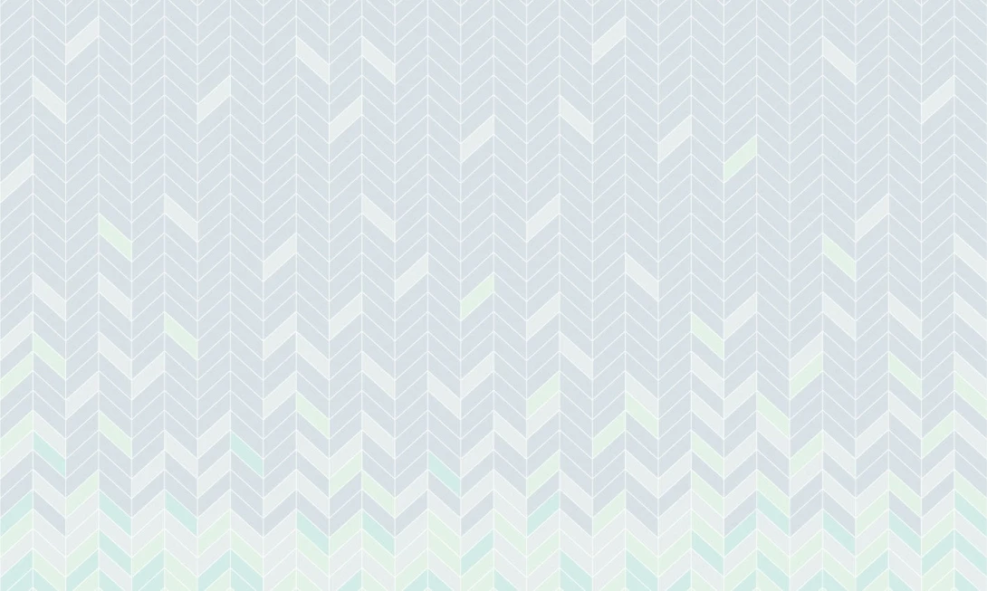 Wall Art Originals Simplicity miętowo-szary - mural jodełka