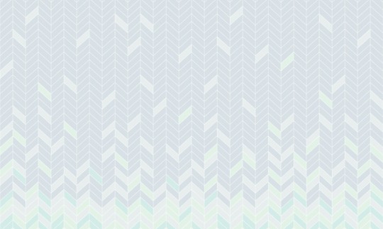 Wall Art Originals Simplicity miętowo-szary - mural jodełka