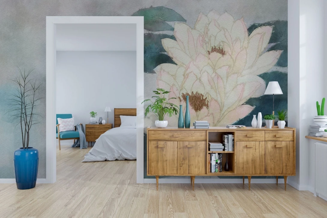 Wall Art Originals Ophelia - mural kwiaty