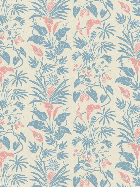 Divine Savages DVS134 Little Botanize Ecru Chintz - tapeta roślinna
