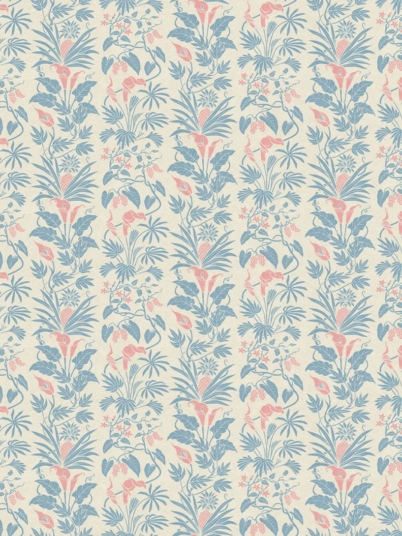 Divine Savages DVS134 Little Botanize Ecru Chintz - tapeta roślinna