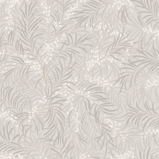 Sandberg S10207 Villa Dalaro II Idun Mineral Grey - tapeta botaniczna z rokitnikiem
