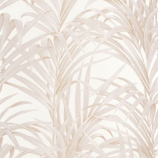 Casadeco 28921108 1930 Louise Fougeres Beige - tapeta w liście paproci