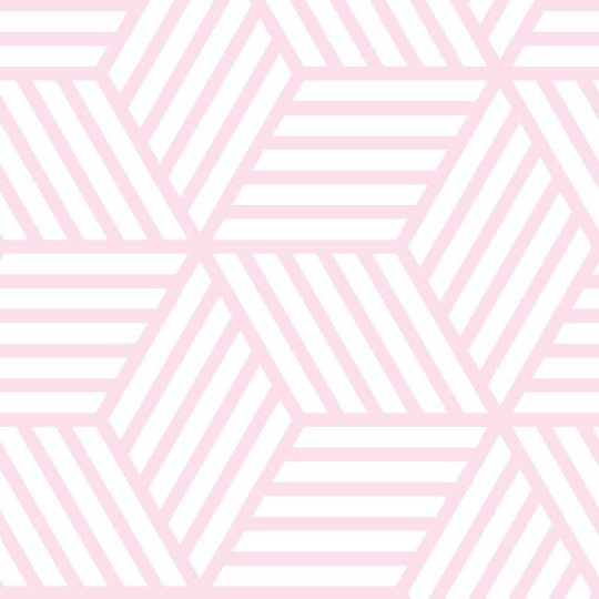 Wall Art Originals Skein Big pink - mural sześciany