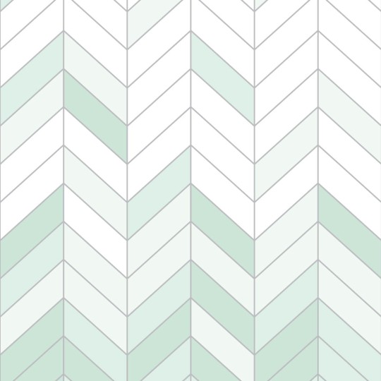 Wall Art Originals Simplicity miętowy - mural jodełka