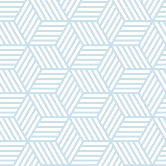 Wall Art Originals Skein blue - mural sześciany