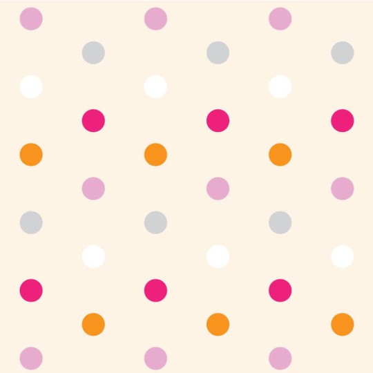 Wall Art Originals Dots Color - mural kropki
