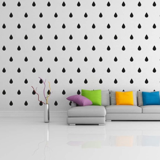 Wall Art Originals Łezki - mural z motywem łez