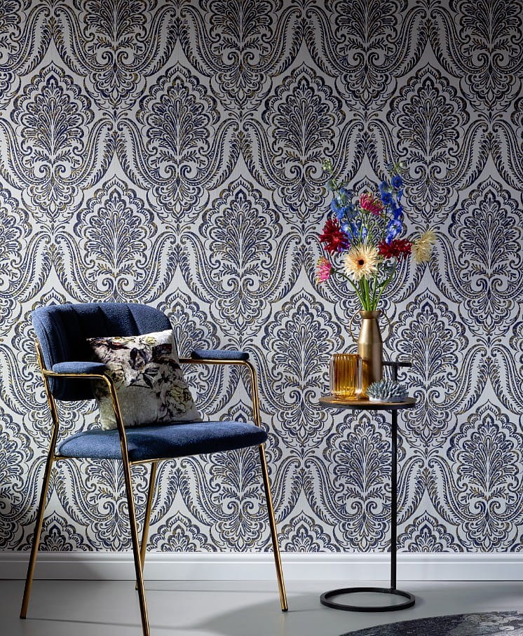 Rasch Textil 088747 Valentina - tapeta z motywem ornamentów
