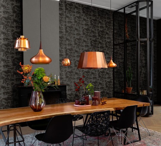 Rasch Textil 291598 Sakura - tapeta z motywem zebr, nosorożców, strusi, goryli, małp, tygrys, żyraf i słoni