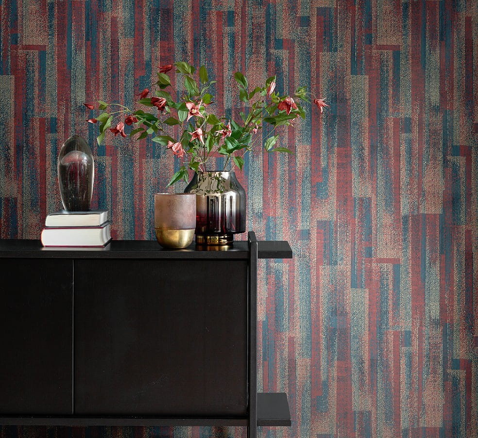 Rasch Textil 299709 Palmera - tapeta z motywem paneli