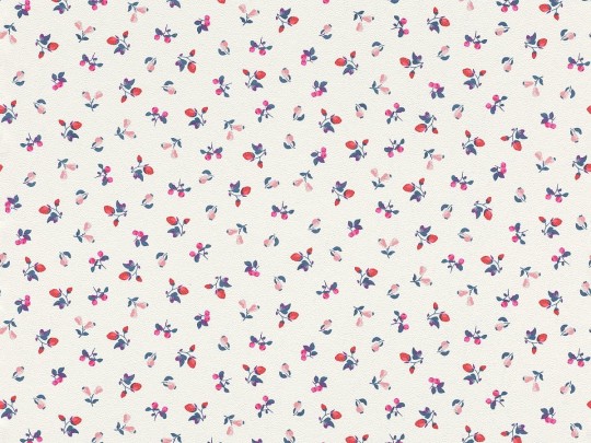 Rasch Textil 288253 Petite Fleur 5 - tapeta z motywem minimalistycznych owoców