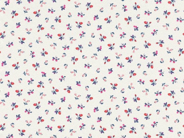 Rasch Textil 288253 Petite Fleur 5 - tapeta z motywem minimalistycznych owoców