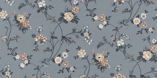 Rasch Textil 288314 Petite Fleur 5 - kwiatowa tapeta z motywem kolorowej łąki