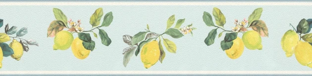 Rasch Textil 288550 Petite Fleur 5 - tapeta z motywem cytryn