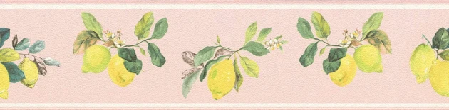 Rasch Textil 288567 Petite Fleur 5 - tapeta z motywem cytryn