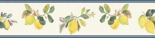 Rasch Textil 288574 Petite Fleur 5 - tapeta z motywem cytryn