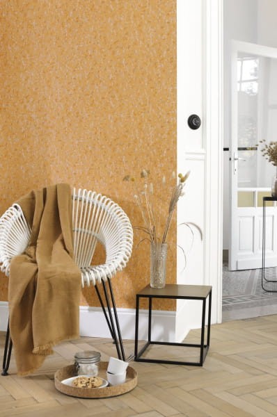 Casadeco 85222411 Jardins Suspendus Ecorce Ocre - tapeta abstrakcyjna