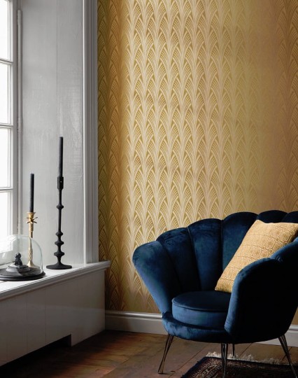 Rasch Textil 290775 Casa Merida - geometryczna tapeta z motywem trawy