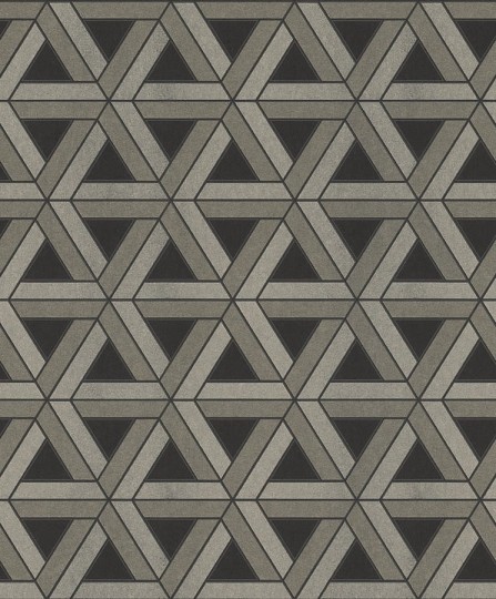 Rasch Textil 290867 Casa Merida - trójwymiarowa tapeta z motywem trójkątów