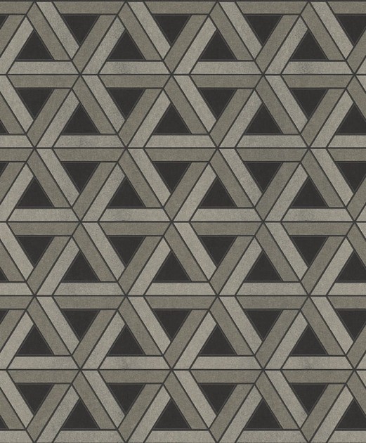 Rasch Textil 290867 Casa Merida - trójwymiarowa tapeta z motywem trójkątów