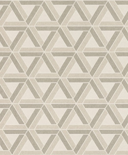 Rasch Textil 290874 Casa Merida - trójwymiarowa tapeta z motywem trójkątów