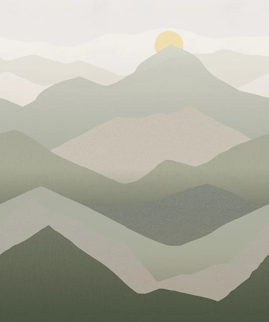 Rasch Textil 291307 Casa Merida - mural z motywem gór