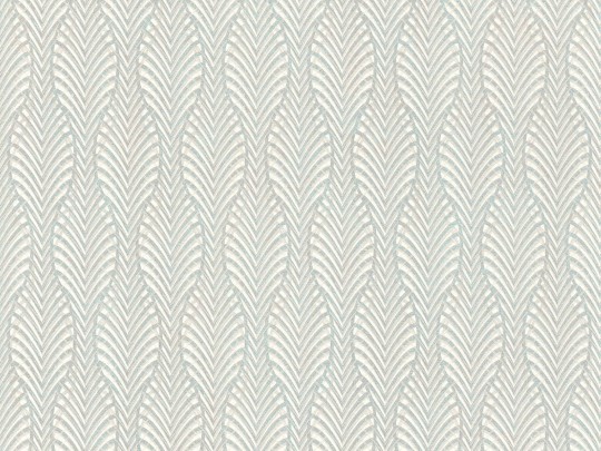 Rasch Textil 300214 Samoa MANUMEA OFFWHITE & AQUA - tapeta z motywem piór gołębia