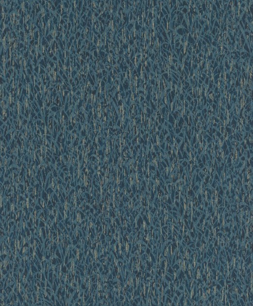 Rasch Textil 300221 Samoa TARO DARK PETROL - minimalistyczna tapeta z motywem liści