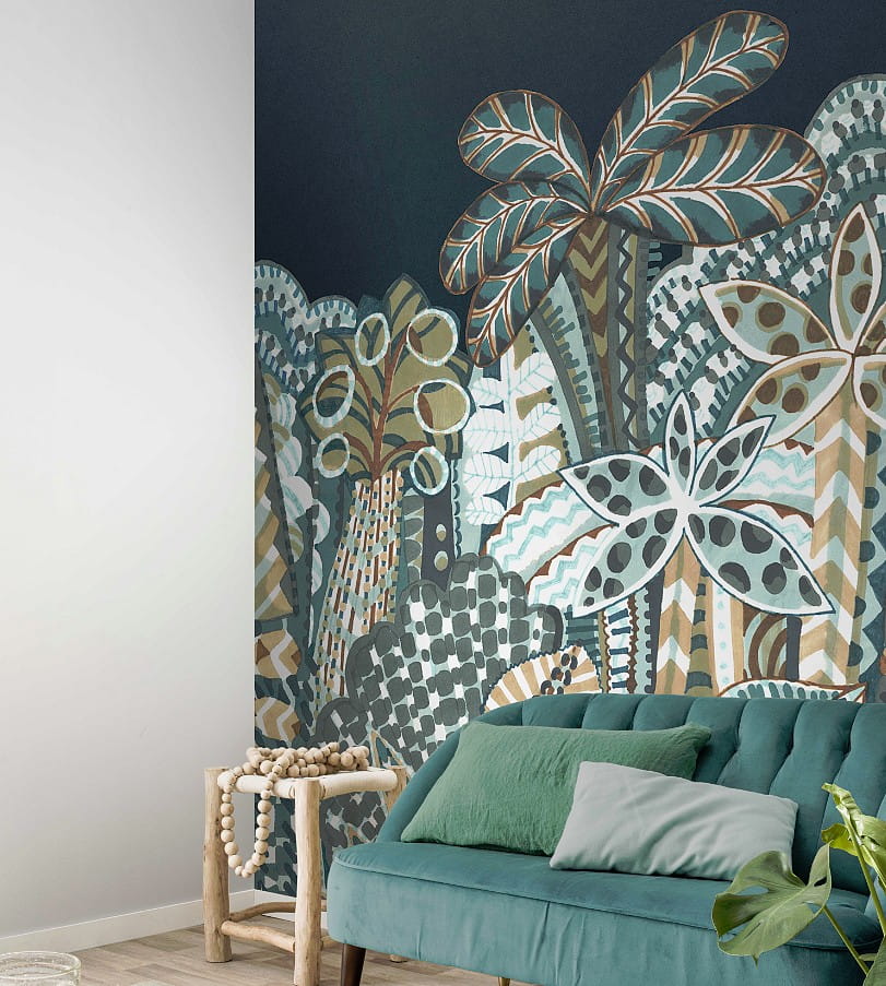 Rasch Textil 300450 Samoa - mural z motywem palm