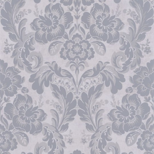 Casadeco 86069460 Montsegur Demeure Gris - tapeta w ornamenty