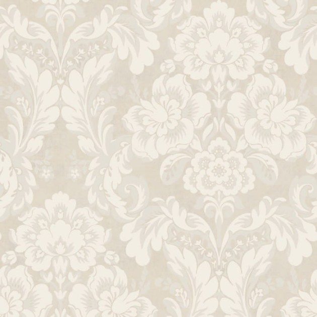 Casadeco 86061273 Montsegur Demeure Beige - tapeta w ornamenty