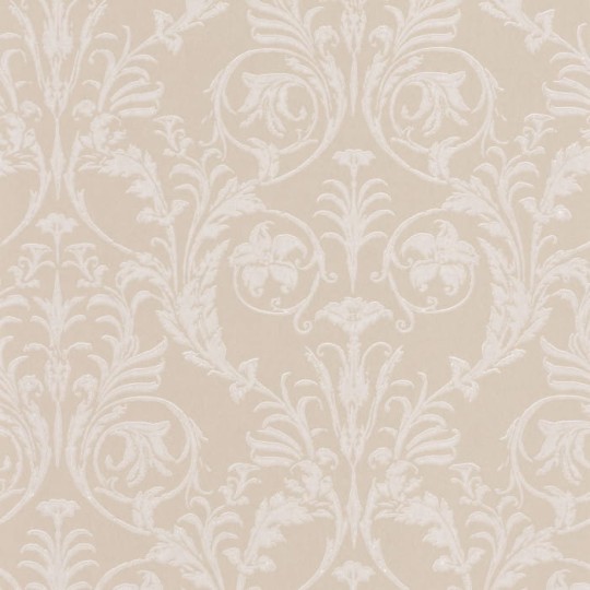 Casadeco 86021218 Montsegur Trianon Blanc Beige - tapeta ornamenty