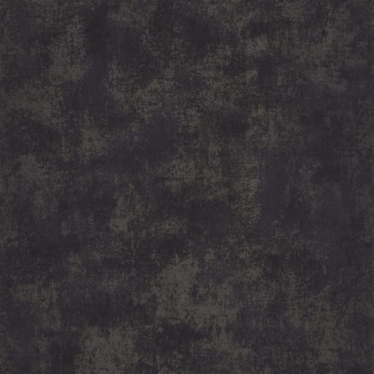 Casadeco 80839803 Montsegur Prague Stone Uni Noir - czarna tapeta imitująca kamień