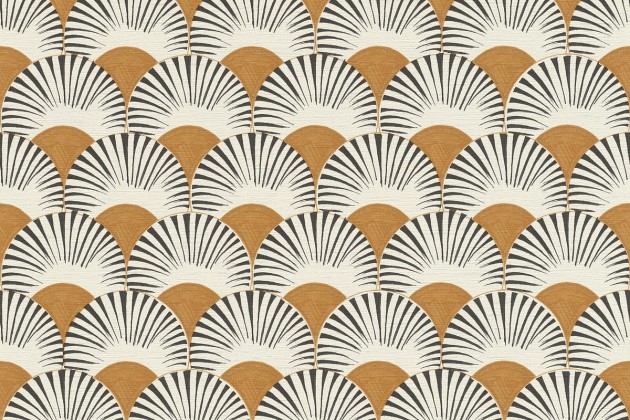 Rasch Textil 539356 Amazing A Great Fan - tapeta z motywem wachlarzy