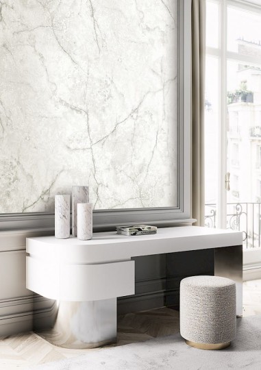 Khroma DG3CAR1012 Wall Designs III Carrara White - mural marmurowy