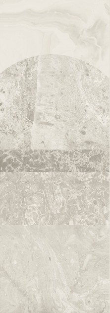 Khroma DG3ALI1014 Wall Designs III Alicante White - mural z motywem płytek marmurowych