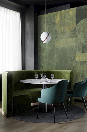 Khroma DG3ALI1032 Wall Designs III Alicante Jade - mural z motywem płytek marmurowych