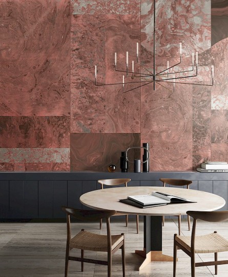 Khroma DG3ALI1041 Wall Designs III Alicante Canyon - mural z motywem płytek marmurowych