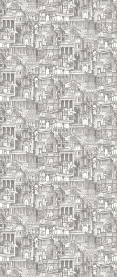 Khroma DG3ROM101 Wall Designs III Rome Ets - architektoniczny mural z motywem rzymskiego miasta
