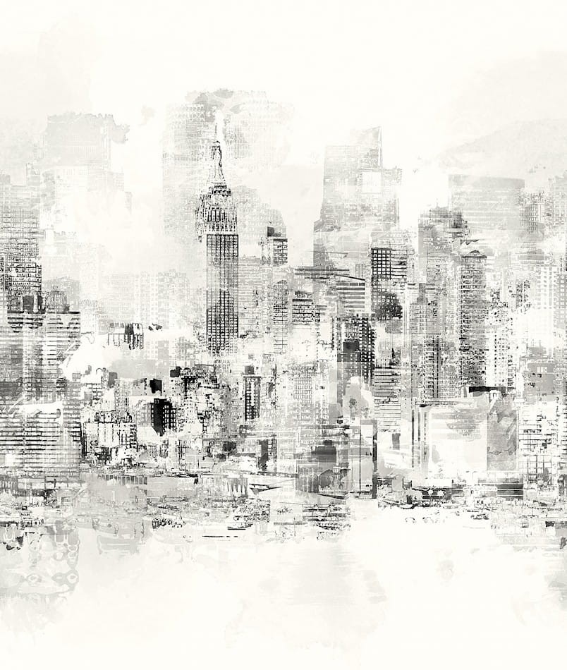 Khroma DG3CIT1011 Wall Designs III Citysight Cloud - mural z motywem miasta