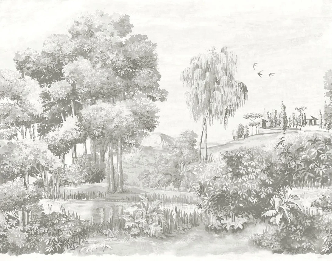 Khroma DG3LAN1012 Wall Designs III Landscape Crayon - mural krajobraz