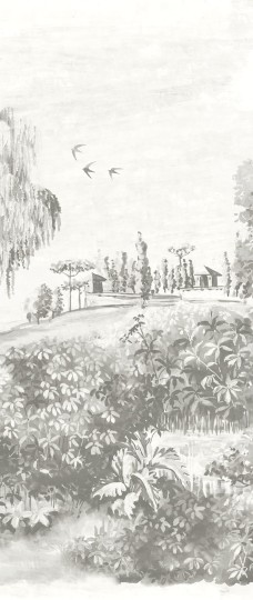 Khroma DG3LAN1013 Wall Designs III Landscape Crayon - mural krajobraz