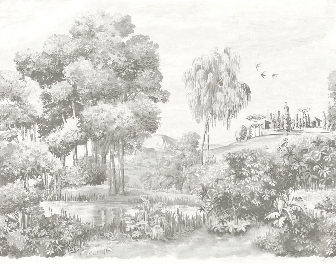 Khroma DG3LAN1013 Wall Designs III Landscape Crayon - mural krajobraz
