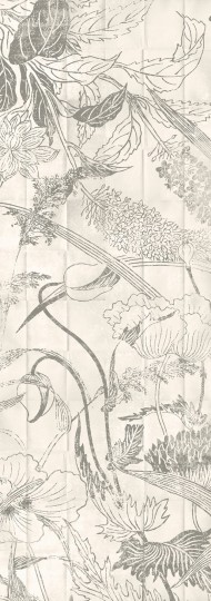Khroma DG3LEI1012 Wall Designs III Lei Crayon - mural z motywem szkicowanych kwiatów i liści